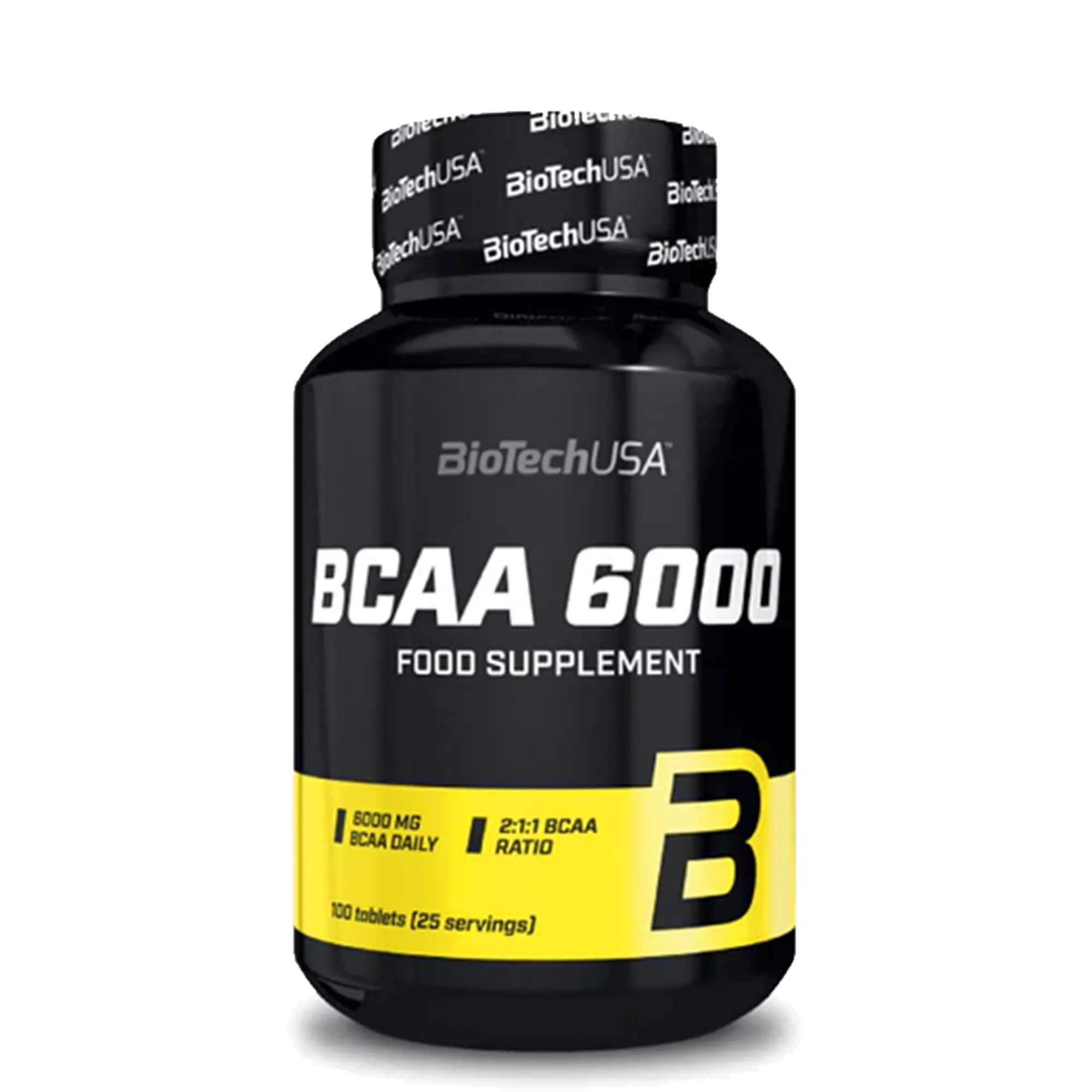 BioTech USA BCAA 6000 · 100 Tabletten