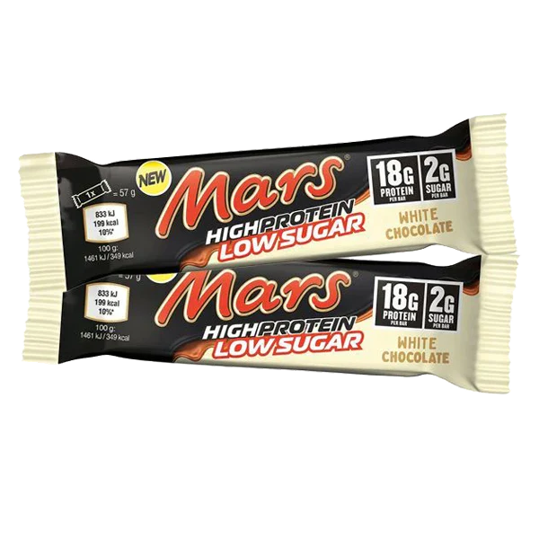 Mars Low Sugar High Protein Bar · White Chocolate · 12x57g