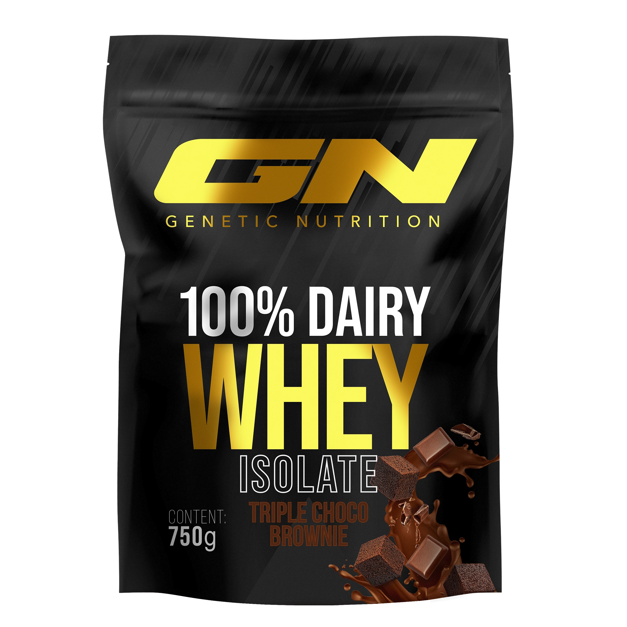 100% Dairy Whey Isolat 750g – Triple Chocolate Brownie