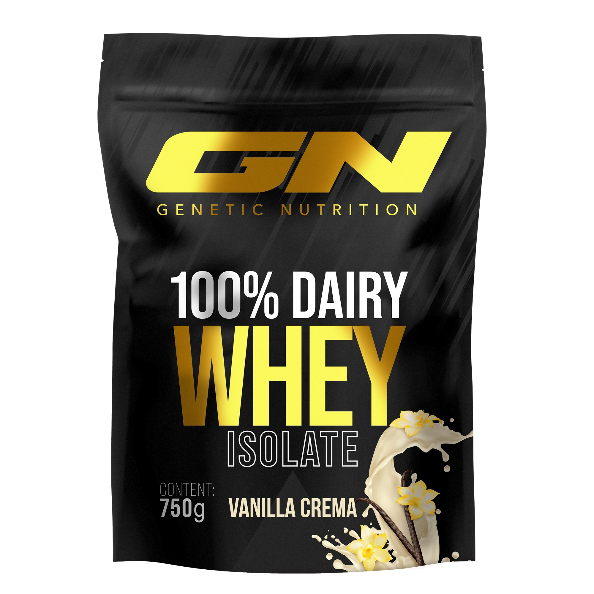 100% Dairy Whey Isolat 750g – Vanilla Crema