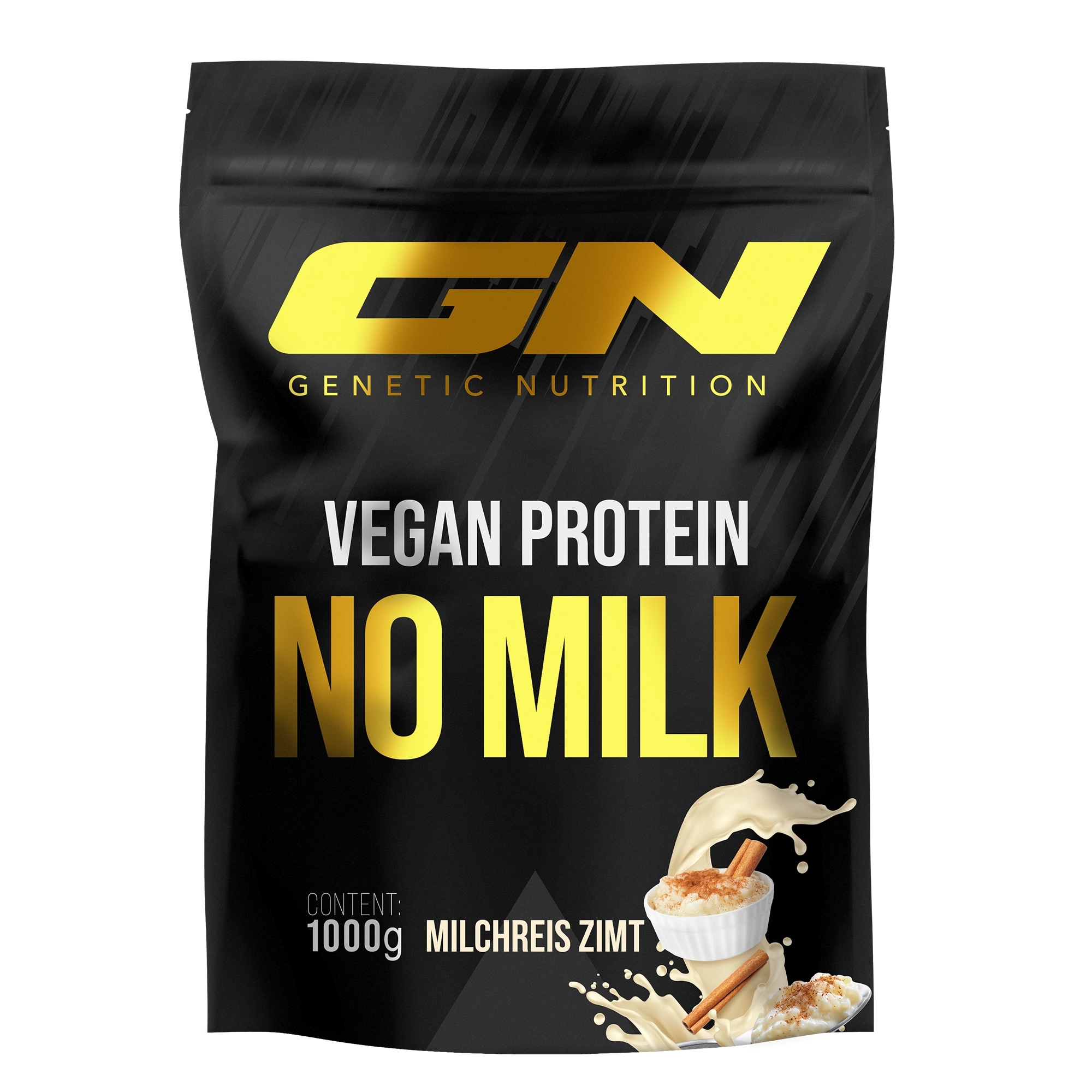 No Milk Veganes Proteinpulver – 1000g – Milchreis Zimt
